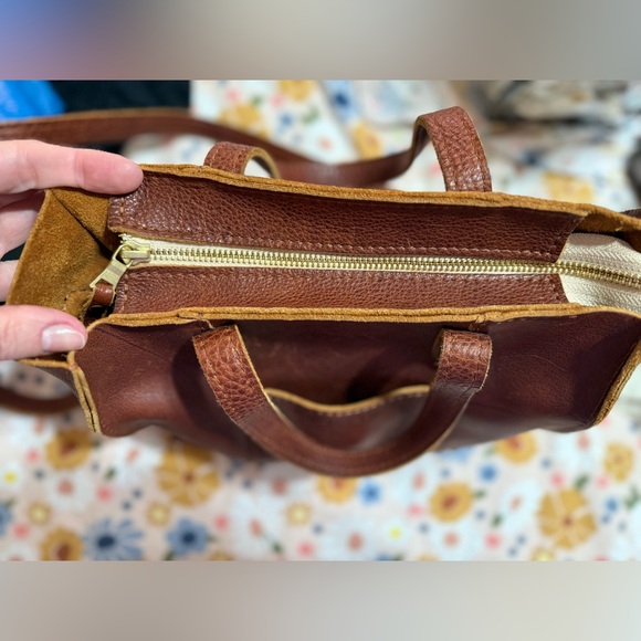 Portland Leather Lola – Nutmeg | Original Zippered | Loved - Hide Mark 🫨 - Picture 7 of 11